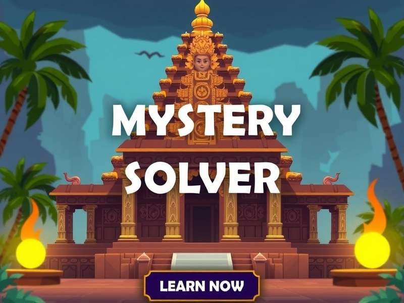 Temple Mystery Solver Game Banner
